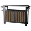 Keter Grilio stalas Deco Unity XL 207L riešutmedžio spalvos