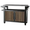 Keter Grilio stalas Deco Unity XL 207L riešutmedžio spalvos