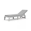Keter Mallorca Baltas Sunlounger with Cushion
