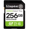Atminties kortelė „Kingston Technology“ 256 GB SDXC Canvas Select Plus Gen3 150 MB/s C10 UHS-I U1 V10 atmintis