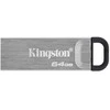 Kingston USB Flash Drive DataTraveler Kyson 64 GB USB 3.2 Gen 1 Juodas/Pilkas