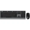 Klaviatūra Gembird KBS-WPS-02-CYRL Dual-mode slim wireless desktop set, 2.4G+BT, RU išdėstymas