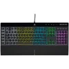 Corsair K55 RGB PRO klaviatūra Gaming USB QWERTY US English Juodas