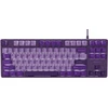 Klaviatūra Fury Kanabo K2 US balta pašvietimas mechaninė violetinė