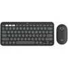 Klaviatūra ir pelė Logitech Pebble 2 Combo for Mac, grafito spalvos