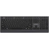 Gembird KB-MCH-06-CYRL Slim su laidu multimedia klaviatūra with Type-C adapter, Cyrillic išdėstymas, juodas