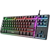 Klaviatūra Trust GXT 833 THADO TKL US juoda