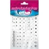 Kolm Lovi Minipicto Minipikto klaviatūros lipdukas EST KB-UNI-EE01-WHT, baltas/juodas
