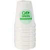Gogreen Kompostējamās cukurniedru glāzes 250ml 10 gab./ 0 09kg