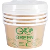Leifheit Gogreen kompostuojami maisto indeliai su dangteliais Go Žalias 350ml 5vnt/0,088kg