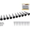 Konditerinis kūgelis X10, 8,5 x 2,7 x 2,7 cm, KITCHEN&GO, INOX