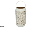 Garden4You Kreminė świecznik laterna 14 cm Anita 7.50 x 7.50 x 14.00 GARDEN ENJOY