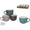 Puodelis 450 ml 4 kolory 10 5x14 5x8 5 cm KITCHEN&GO