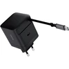 Įkroviklis Trust Maxo 65W juodas USB-C 67 cm ištraukiamas laidas 8713439258059 25805 (8713439258059)
