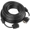 VGA laidas 15m su feritiniais filtrais