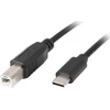 LANBERG kabelis USB-C M ->USB-B M 2,0 3m