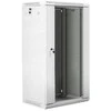 LANBERG WF01-6422-10S sieninis stovas 19 colių išmontuojamas plokščias paketas 22U/600x450mm pilka