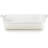 Le Creuset Stačiakampė „Heritage“ keraminė kepimo forma, 32 x 24 cm / 4 l, balta 0843251158133