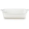 Le Creuset Cepamtrauks taisnstura Heritage akmens masas 26x19cm / 2 4L balts 0843251158126