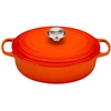 Le Creuset Ketaus puodas ovalus Ø27cm | 3,4L oranžinis