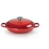 Virtuvinė Indų Rinkinys - Le Creuset Signature Ketaus Seklioji Keptuvė 350x375x110mm Vyšninė Raudona