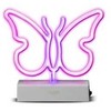 Led lampa SBS Rožinė Butterfly Vibes Neon effect