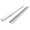 Led Line Prime LED profilio komplektas, 3m, kampinis, baltas, su baltu dangteliu, laikikliais ir aklėmis