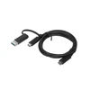 LENOVO HYBRID USB-C SU USB-A kabeliu
