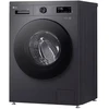 LG | Skalbimo mašina | F4X1009NMB | Energy efficiency class A | Front loading | Skalbimo talpa 9kg | 1400 RPM | Gylis 55 cm | Plotis 60 cm | Ekranas | LED | Steam function | Direct drive | Wi-Fi | Graphite Juodas