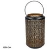Garden4You Lida juoda žvakidė 25 cm 15.00 x 15.00 x 25.00 GARDEN ENJOY