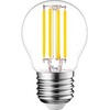 Visional G45 LED filamento spuldze E27 4W 3000K 520lm caurspīdīga stikla 220–240V RA>80