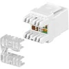 Goobay Gogobay 95738 Keystone modulis RJ45 CAT 5e, UTP, 100 MHz, baltas