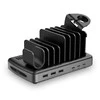 USB Įkrovimo Stotis - LINDY 160W 6 Prievadų Išmanusis Įkroviklis 3A USBType A ir C