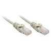 Tinklo Kabelis - LINDY Cat.5e U/UTP Tinklo Kabelis, RJ45, M/M, 100MHz, 0.5 m, Pilkas
