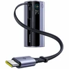LiPo išorinis akumuliatorius (Powerbank) 10000mAh 100W, su įmontuotu USB-C kabeliu, USB-A, USB-C pilkas EnerGeek GR11 BASEUS