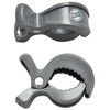 Oxford University Press Lodger Clip for Swaddler cotton diaper (2 pcs.) Carbon SWC 071
