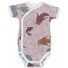 „Cocoon Lodger Romper Empire Fish“ medvilninis bodis trumpomis rankovėmis „Nocture“ 68 cm RF 077_68