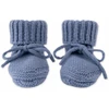 Lodger Slipper merino vilnas čībiņas Stone 0-6m