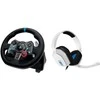 LOGITECH G29 Driving Force lenktyninis vairas PS + Astro A10 - Baltas