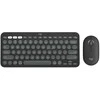 Klaviatūra ir pelė Logitech Pebble 2 Combo for Mac, grafito spalvos, US išdėstymas