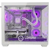 Stacionarus kompiuteris LORGAR žaidimų kompiuteris Advanced A201 Ryzen 5 7500F RTX 5060 Ti baltas