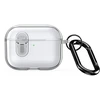 iLike Dux Ducis Dėklas na ausinės Apple AirPods Pro 3 PECL Series PC+TPU Cover su karabinu Clear