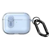 iLike Dėklas do słuchawek Dux Ducis Apple AirPods Pro 3 PECL Series PC+TPU Cover su karabinu Mėlyna