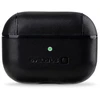 Evelatus Dėklas na ausinės Apple AirPods Pro Leather Protective Case Juodas (ELCAPPBK)