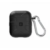 Evelatus Dėklas na ausinės Apple dėklas skirtas AirPods EAC02 Juodas (EAC02BK)