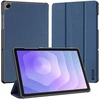 Dėklas na tablet iLike Dėklas książkowe Dux Ducis Galaxy Tab A9 Plus / Tab A11 Plus Domo Series Tri-fold Stand PU Leather Planšetė Cover Mėlyna