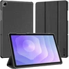 Dėklas na tablet iLike Dėklas książkowe Dux Ducis Galaxy Tab A9 Plus / Tab A11 Plus Domo Series Tri-fold Stand PU Leather Planšetė Cover Juodas