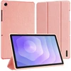 Dėklas na tablet iLike Dėklas książkowe Dux Ducis Galaxy Tab A9 Plus / Tab A11 Plus Domo Series Tri-fold Stand PU Leather Planšetė Cover Rožinė