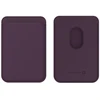 Dėklas Evelatus Universal iPhone Genuine leather wallet with MagSafe Dark Žalias
