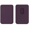 Evelatus Universal iPhone Genuine leather wallet with MagSafe Dark Žalias